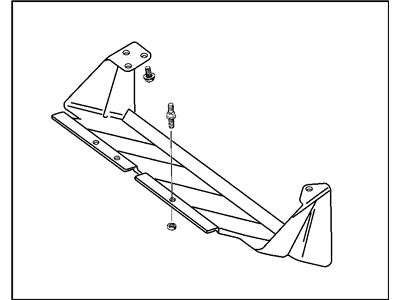 Jeep 82202851 PLATE PACKAGE Skid - Front