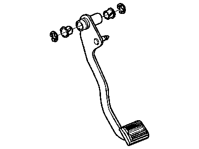 Dodge 52078748AD PEDAL Clutch