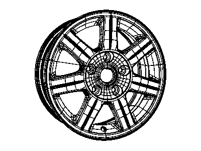 Dodge ZX30DSLAD WHEEL Aluminum