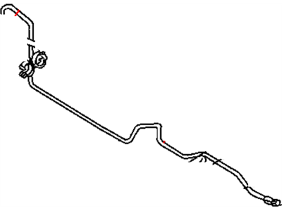 Dodge 52010291AB HOSE AND TUBE Brake