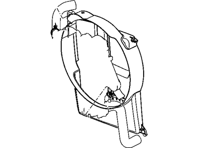 Dodge Durango Radiator Hose - 52028987AB