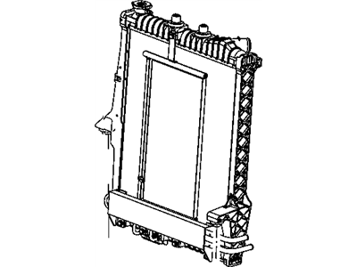 Chrysler 5183710AA CAP Radiator
