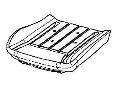 Chrysler 1XC47JRRAA COVER Front Seat Cushion