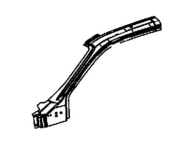 Dodge 5112828AD REINFORCEMENT A-Pillar