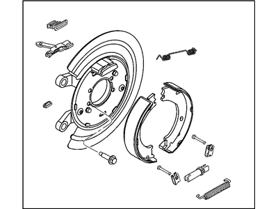 Chrysler 52113468AE ADAPTER Parking Brake