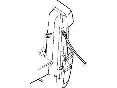 Ram 6036693AA SCREW AND WASHER Shoulder .375-16x1.575