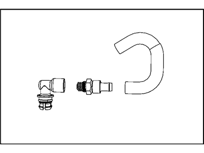 Dodge 4892102AB TUBE PCV Valve