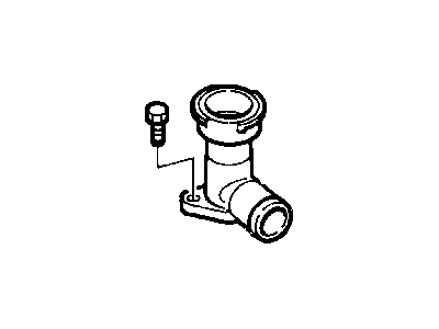 Chrysler MD308982 FITTING Water Outlet