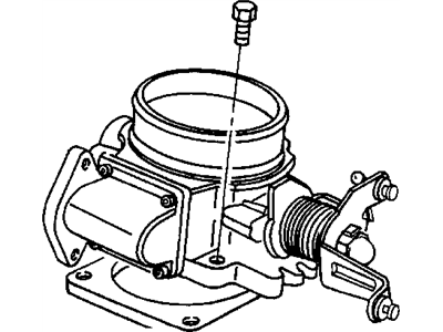 Jeep 53007543 GASKET Throttle Body