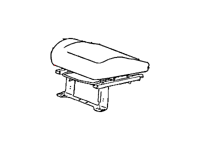 Chrysler 1AB631DVAA COVER Front Seat Cushion