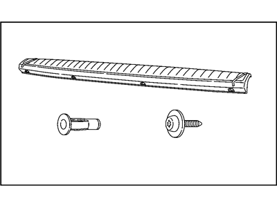 Mopar 82209867 Spoiler Kit Tailgate - Rear