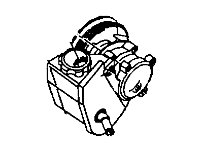 Jeep 4897287AA CAP Power Steering Reservoir