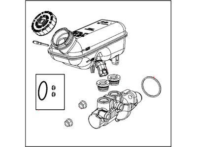Ram 4581491AA MASTER CYLINDER Brake