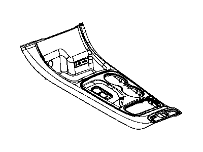 Mopar 1VN55DX9AA Panel Floor Console