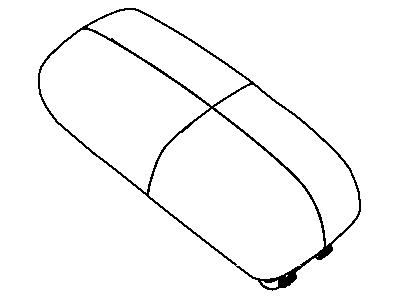 Mopar 68086112AA Hinge Cover