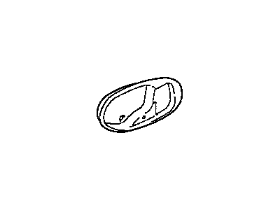 Chrysler MR712820 COVER, Front Door Inside Handle, Right