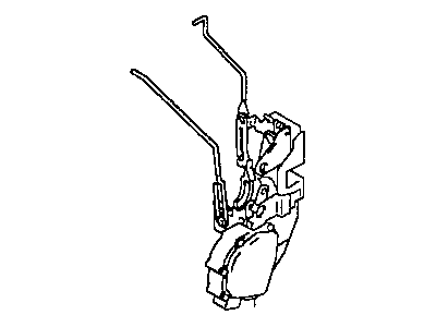 Chrysler Sebring Door Lock Actuator - MR199133