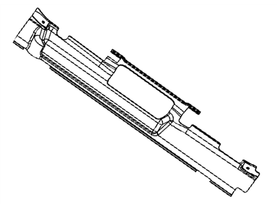 Ram 55111281AB SEAL CHARGE AIR COOLER