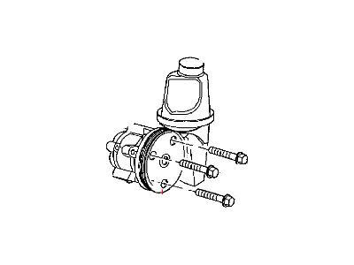 2004 Dodge Dakota Power Steering Pump - 52106253AF