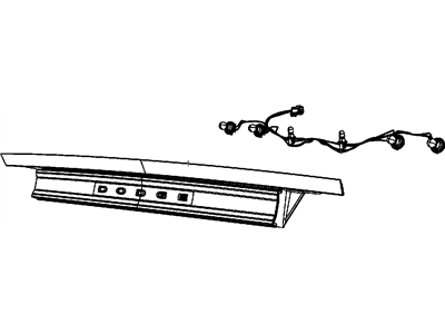 Dodge 68059854AD LAMP Tail Stop Backup