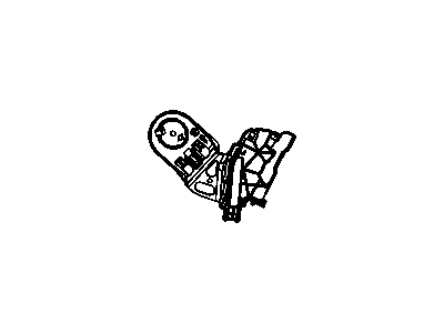 Mopar 68104020AA Lock Actuator, Front Passenger Side