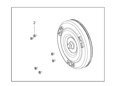 Jeep Compass Torque Converter - RL374953AA
