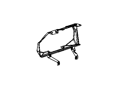 Chrysler 5098608AA FRAME Instrument Cluster