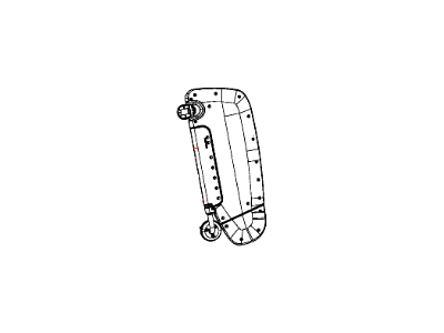 Mopar 68078695AA Sunvisor Retainer