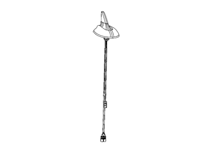 Dodge 68276409AA ANTENNA Cable & Base Assy