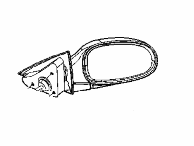 Mopar 4806017AC Mirror Outside Rearview