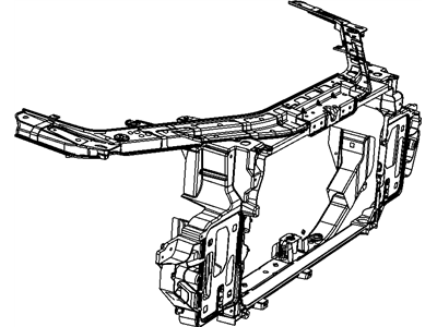 Chrysler 5116209AD PANEL Radiator Closure