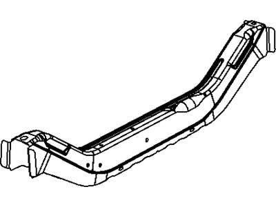 Chrysler 5076459AD CROSSMEMBER Radiator