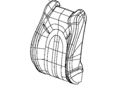 Chrysler 6RW80LA3AA COVER Front Seat Back