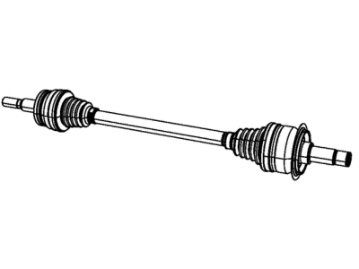 2020 Dodge Challenger Axle Shaft - 53010849AB