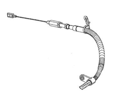 2017 Ram ProMaster 1500 Parking Brake Cable - 4726609AC