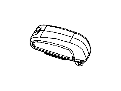 Jeep 68089579AA LID Center Console Storage