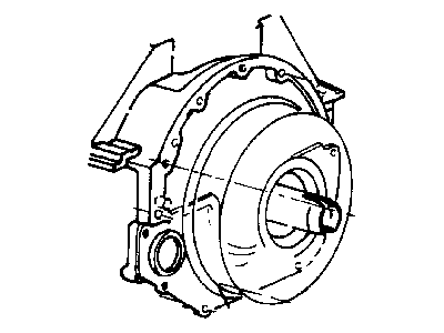 Dodge 4130503AB COVER Transmission Dust