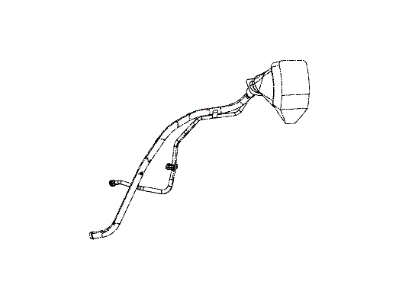 Jeep 52124612AF TUBE Fuel Filler