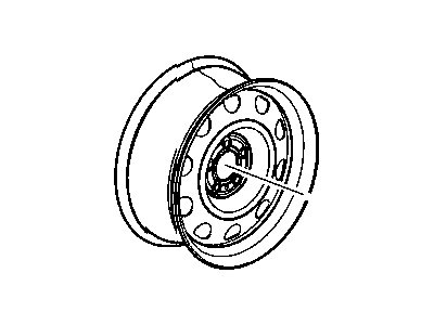 Chrysler Spare Wheel - 4895689AA