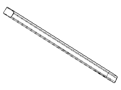 Ram 68140236AA MOLDING Front Door