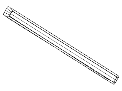 Ram 68140238AA MOLDING Rear Door