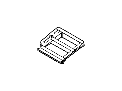 Dodge 5073961AA DUCT A/C And Heater