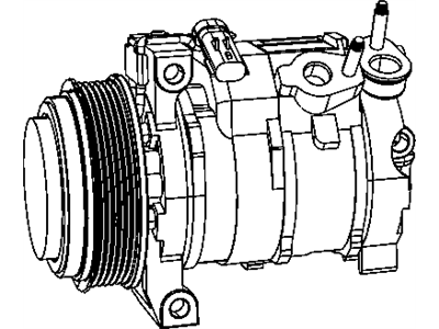 2011 Dodge Journey A/C Compressor - 55111433AE
