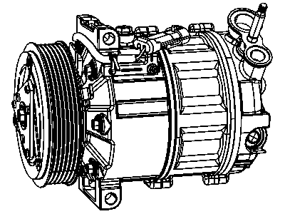 Dodge Journey A/C Compressor - 68139414AA