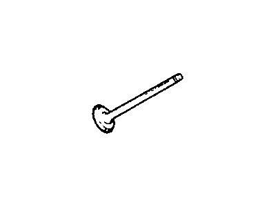 Jeep 4777899AA VALVE Exhaust .015" O/S