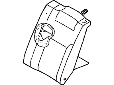 Chrysler MR457667 PAD Rear Seat Back