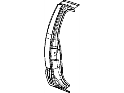 Ram 55359480AA PANEL Quarter Outer
