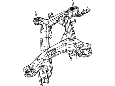 Dodge Journey Axle Beam - 5151023AB