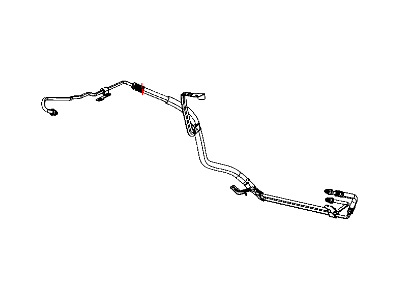Dodge Caliber Power Steering Hose - 5105788AG