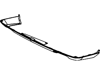 Mopar 68039501AB Lower Cover, Rear